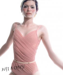 JAC - GRES Cache Coeur Draped Leotard *스크래치세일*