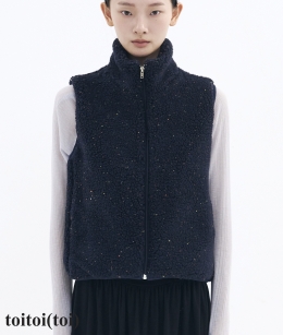 Toitoi - Cloud Nepp Vest _ Midnight Navy