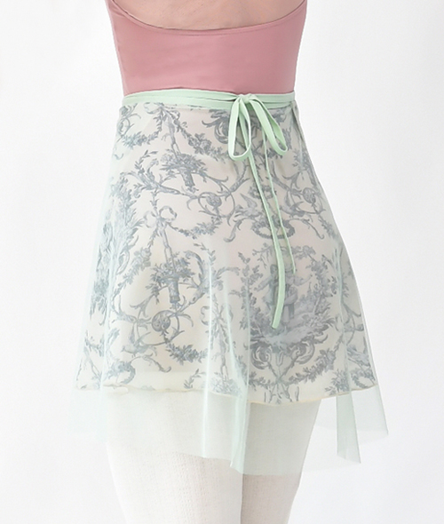 Soulee in Ballet - 백옥 샤 랩스커트