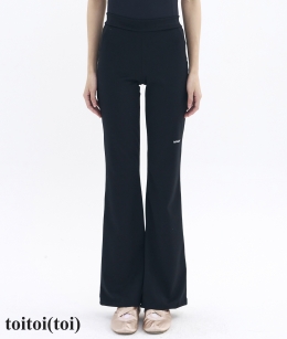 [리오더 01/23 금요일 예약발송]Toitoi - Flared Pants _ Black