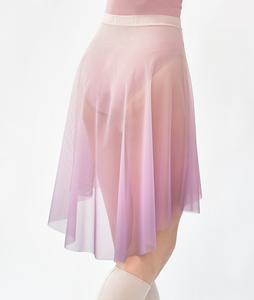 Soulee in Ballet - 물드리니 메쉬 풀온스커트 미듐