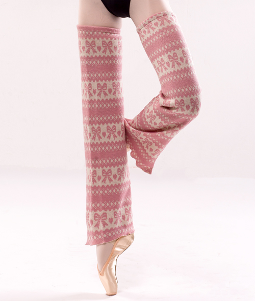 Soulee in Ballet - 핑크슈 리본 다리워머