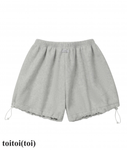 Toitoi - Fleece Puff shorts _ Cloud Melange
