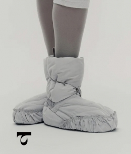 Typha - Grey Trim Warm-Up Boots