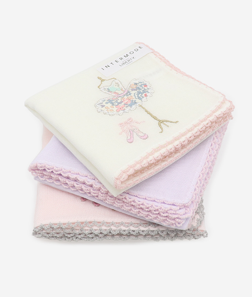 발레리나 자수 손수건