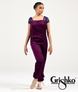 Grishko - 0403PT Warm-up Unitard (땀복)