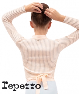 Repetto - DE727 Wrap-over Top (주니어사이즈)