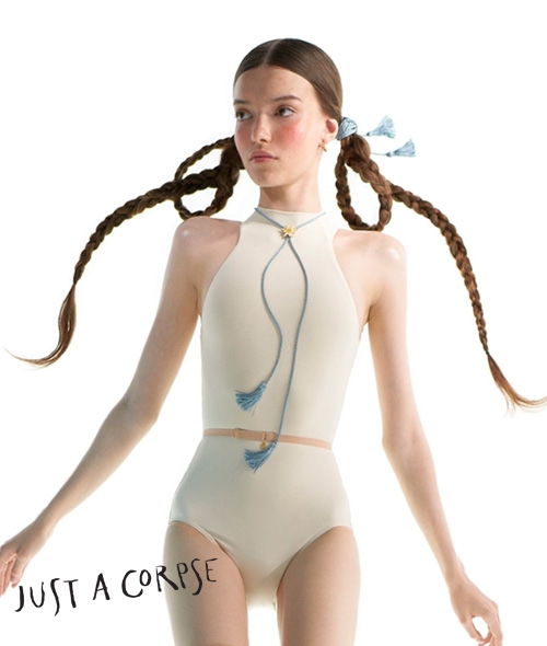 JAC - CHOKER Turtleneck Leotard