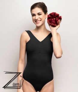 Zidans - Triangle leotard (Black)