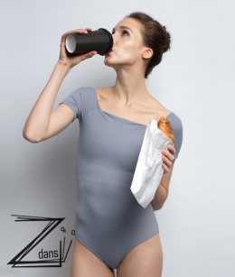 Zidans - T-leotard (Grey)