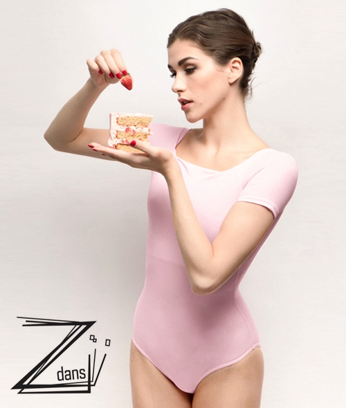 Zidans - T-leotard (Pink)