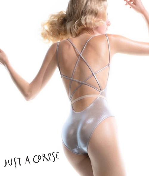 JAC - METALLIC Stringed Back Leotard