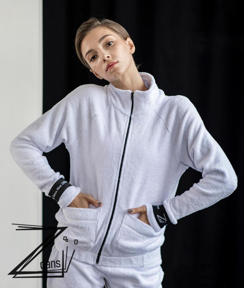 Zidans - Towel Jacket (White)