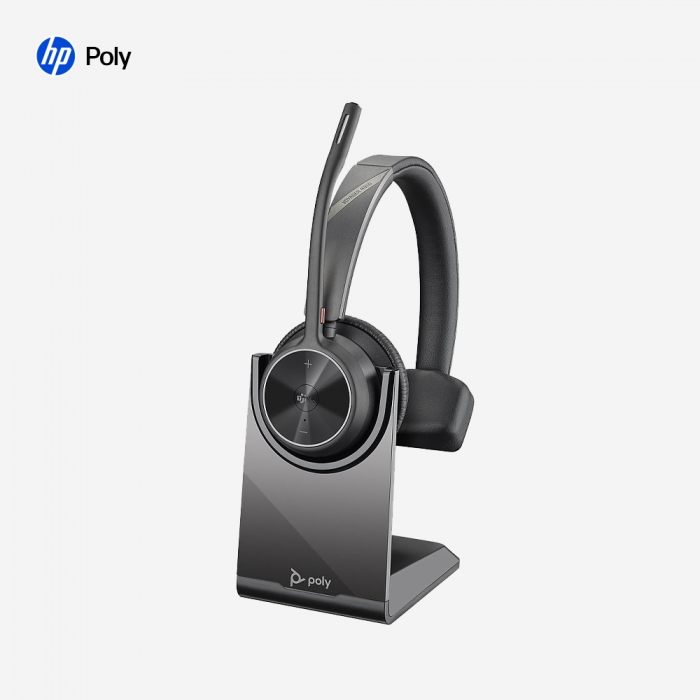 HP Poly Voyager 4310M Bluetooth 5.2 노이즈 캔슬링 모노 헤드셋