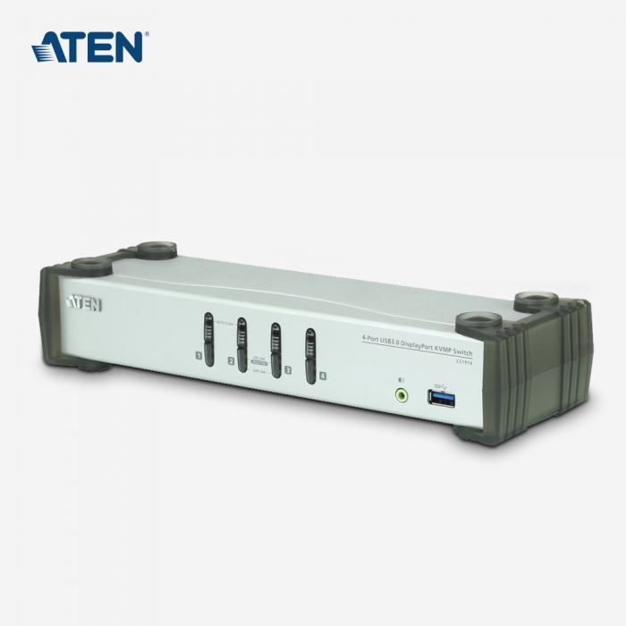 [ATEN] 에이텐 USB3.0 DisplayPort 4포트 KVMP 스위치 CS1914