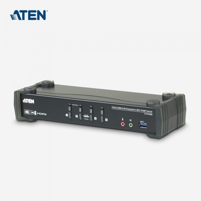 [ATEN] 에이텐 USB 3.0 4K DP 4포트 KVMP 스위치 CS1924M