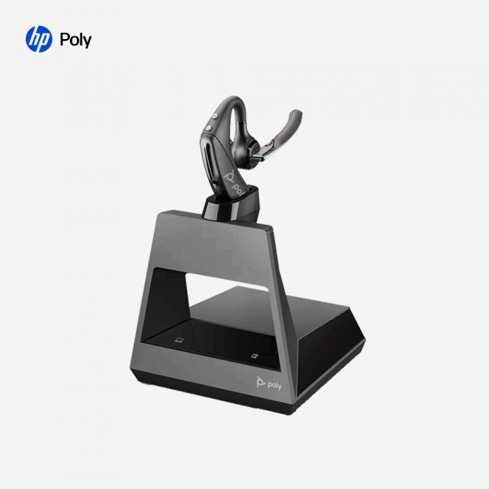 HP Poly Voyager 5200 Office V5200 USB-A 2-way Base 블루투스 이어셋