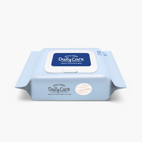 데일리케어 프리미엄 물티슈(아기물티슈) 캡형 80매