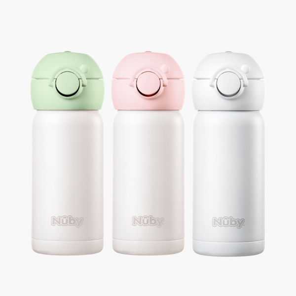 누비 스텐 원터치 물병(300ml)