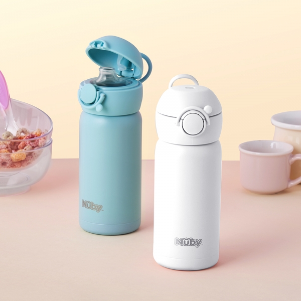누비 스텐 원터치 물병(300ml)