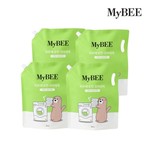 마이비 순한 유아세제 리필 2100ml * 4개 (향선택)