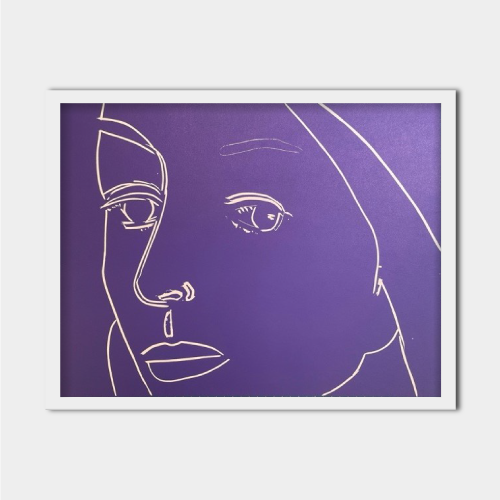 알렉스 카츠 Alex Katz  Ada (Purple) 2022