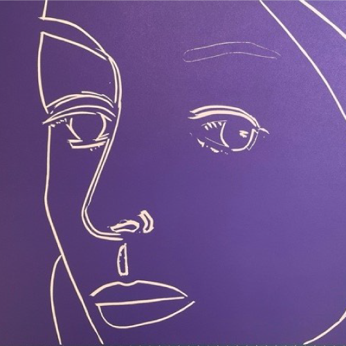 알렉스 카츠 Alex Katz  Ada (Purple) 2022