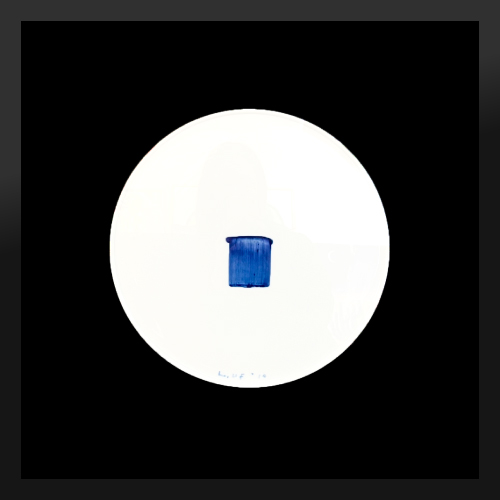 큐레이터 추천작품 - 이우환 - Dialogue ceramic (Blue) 