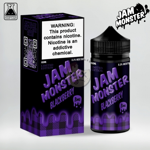 [JAMMONSTER] 잼몬스터 블랙베리 [3MG/100ML]