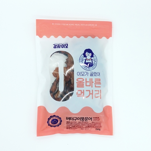 버터에 구운 오징어다리 대발이 버터구이뚱문어 200g