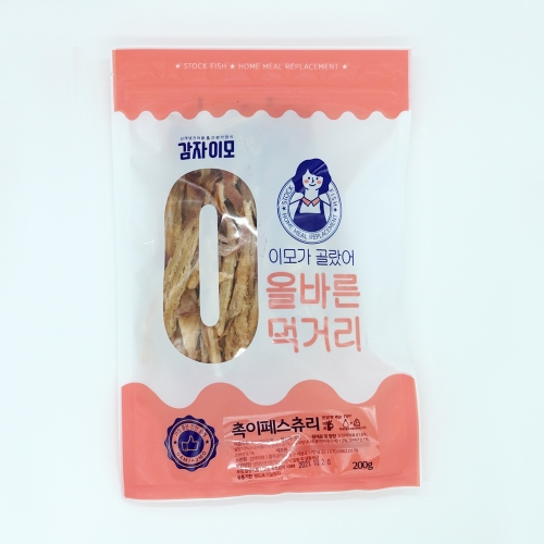 누구나 좋아하는 바베큐맛 촉이페스츄리오징어 200g