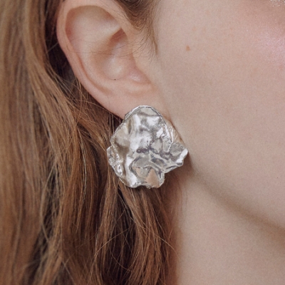 [BBYB X a.neujac] Crushed Texture Earring (S)