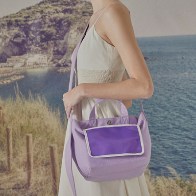 POST Canvas 2way Bag (M) Violet