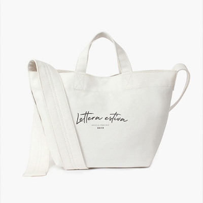 POST Canvas 2way Bag (M) White