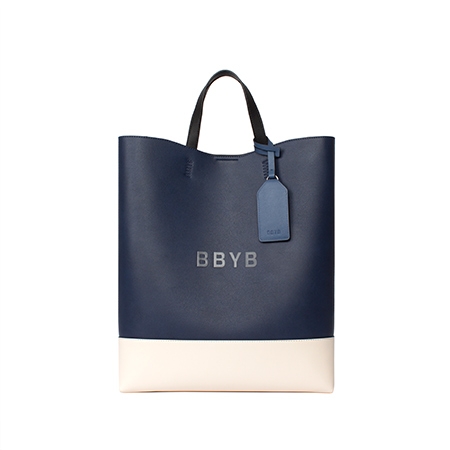 BRUNI Unisex Tote Bag (Peony Navy)