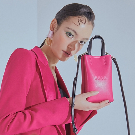 BRUNI Micro Mini Bag (Pink Peacock)