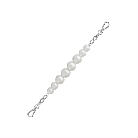 Pearl Chain strap (Silver)