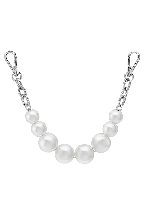 Pearl Chain strap (Silver)