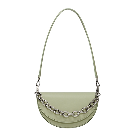 Atti Saddle Cross Bag (Muted Lime)