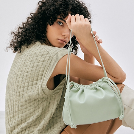 Balloon (S) Shoulder Bag (Pale Green)