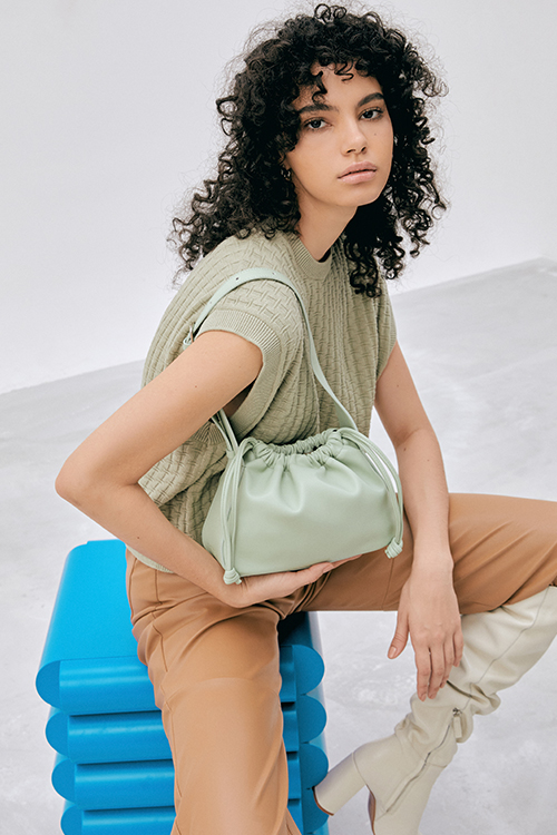 Balloon (S) Shoulder Bag (Pale Green)