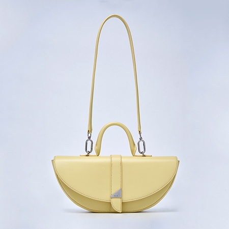 Ode Saddle Shoulder Bag (Primrose Yellow)