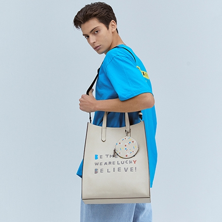 [BBYB X 권신홍] MARCE Unisex Tote Bag (Sand Ivory)