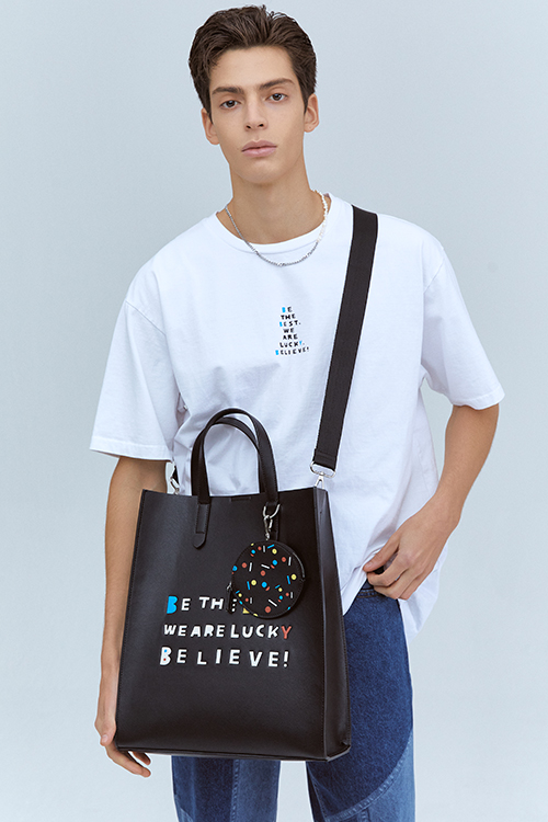 [BBYB X 권신홍] MARCE Unisex Tote Bag (Jade Black)