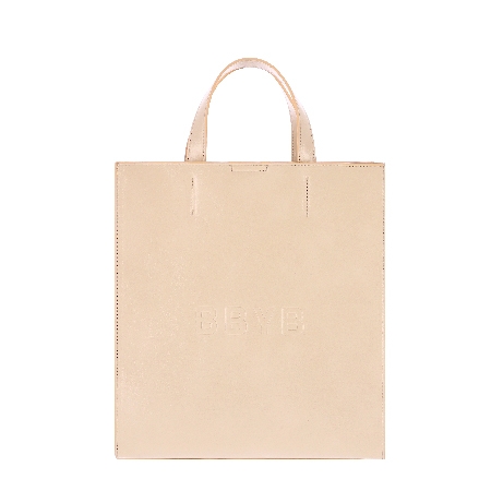 Nov Unisex Medium Tote Bag (Crinkled Cream)