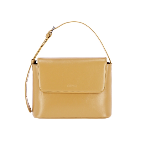 Ciel Shoulder Bag (Crinkled Mustard)