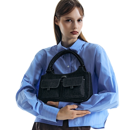 Linda Tote Bag (Denim Black)