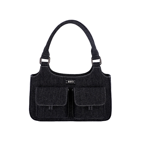 Linda Tote Bag (Denim Black)