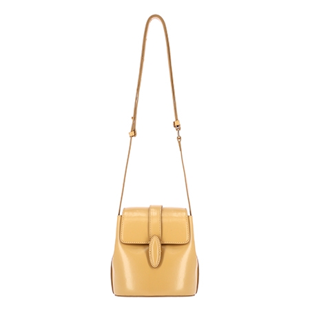 Ecor Mini Cross Bucket Bag (Mustard)