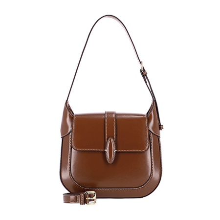 Ecor Medium Shoulder Bag (Brown)